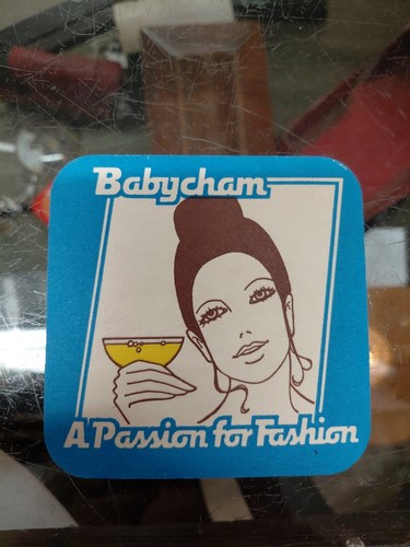 Babycham beer mat passion - babycham,