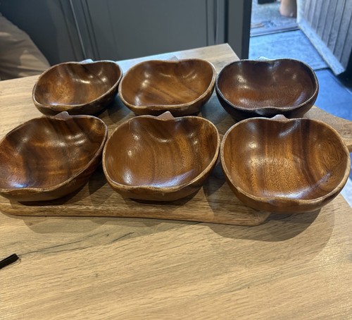 Vintage monkey pod set six - monkey,