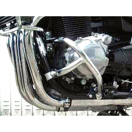 Crash bars protection chrome - crash,