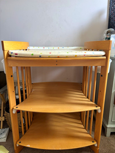 Stokke wooden baby changing - wooden,