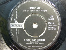 Bobby Vee – I Can’t Say