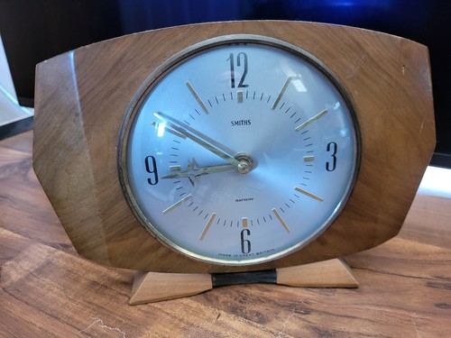 Smiths teak clock - smiths,