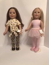 2 x  18" Madame Alexander Favorite Friends Dolls Willow and Brooke
