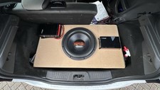 Custom Mk7 Fiesta Sub Box With 15 Inch Edge Street Subwoofer