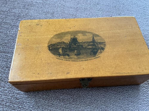 Mauchline transferware sewing - mauchline,