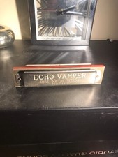 Vintage E Hohner Echo Super Vamper Harmonica Made In Germany Wind Mouth Music