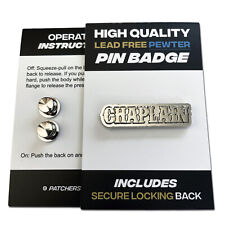 Chaplain 3D Polished Pewter