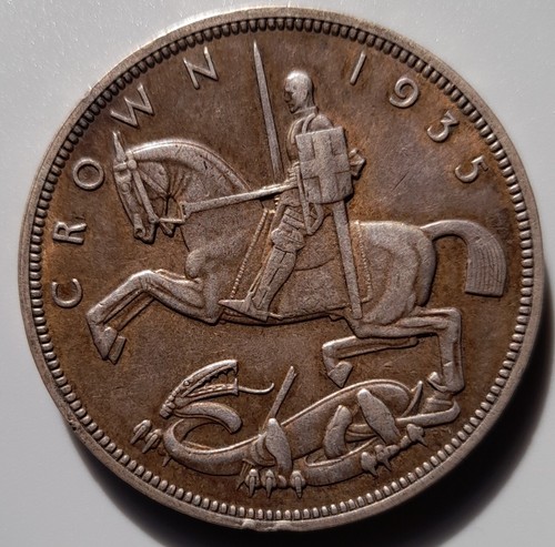 1935 george silver crown - 1935,