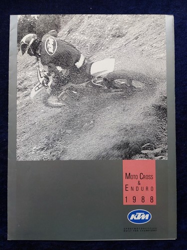 1988 ktm 125 250 - 500, mx