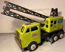 Louis Marx Toys Powerhouse Mobile Crane Truck Lorry Vintage For Restoration