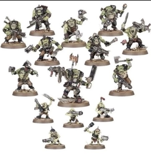 Ork boyz x10 and - and, gretchin