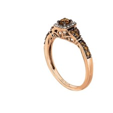 LeVian 14K Rose Gold Halo
