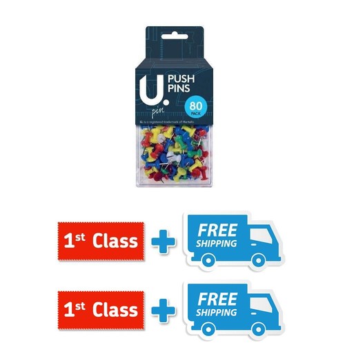 Push pins map - pins,