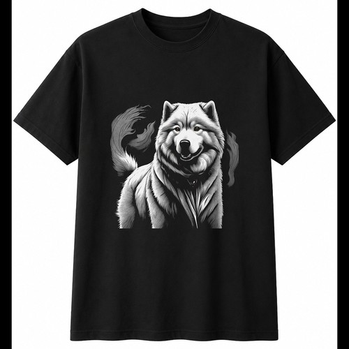 Samoyed torn dog lover - samoyed,