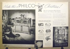 1948 Philco Radio 2-page Print