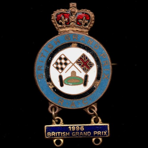 British grand prix lapel - (car),
