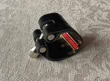 BG L8R Revelation ligature for Eb Clarinet - with brass plate
