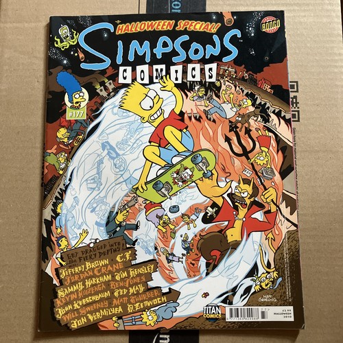 The simpsons comics issue - simpsons, uk