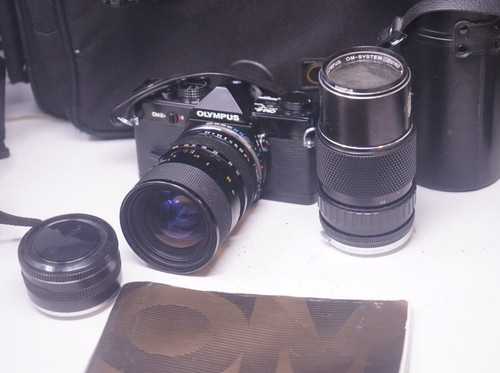 Olympus om2n film - olympus, slr