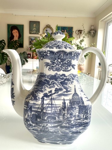 Vintage wedgewood coffee - wedgewood, pot