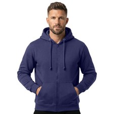 Plain Full Zip Up Hoodie