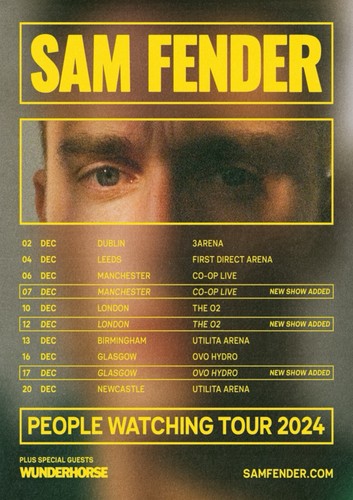 Sam fender people watching - sam,