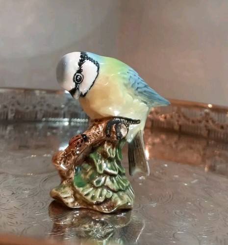 Beswick blue tit 992 porcelain - blue,