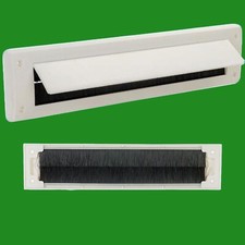 White pvc door letter box - pvc,