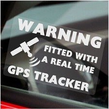 2 x Stickers Real Time GPS
