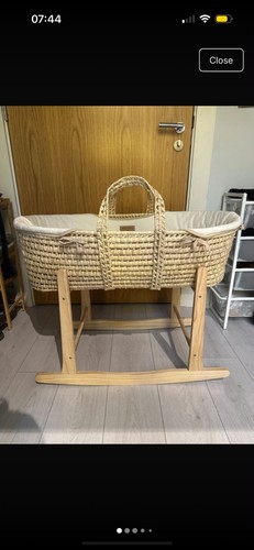 Clair lune moses basket - lune,