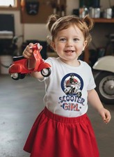 "Scooter Girl" Cool Vespa