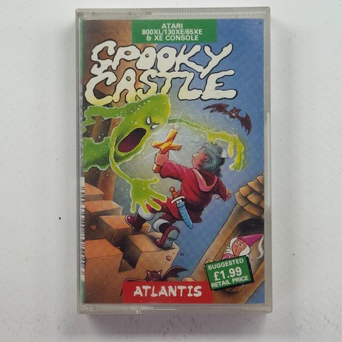 Spooky castle atari 800 - -,