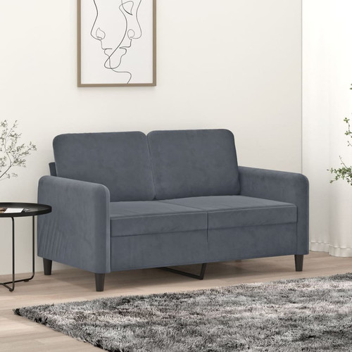 Seater sofa dark gray 2 - sofa, 47.2"