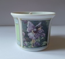 Vintage 1998 Royal Worcester Flower Fairies Perfumed Candle Votive Pot Unused