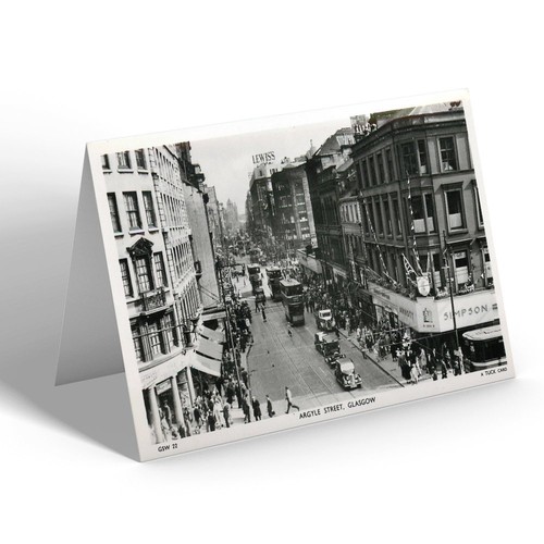 Notelet vintage scotland - vintage,