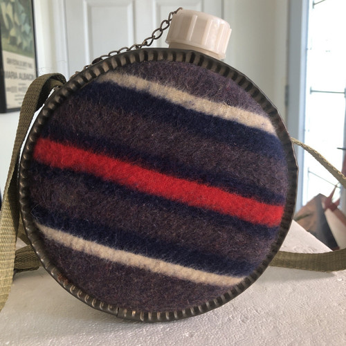 Vtg canteen wool blanket - vtg,