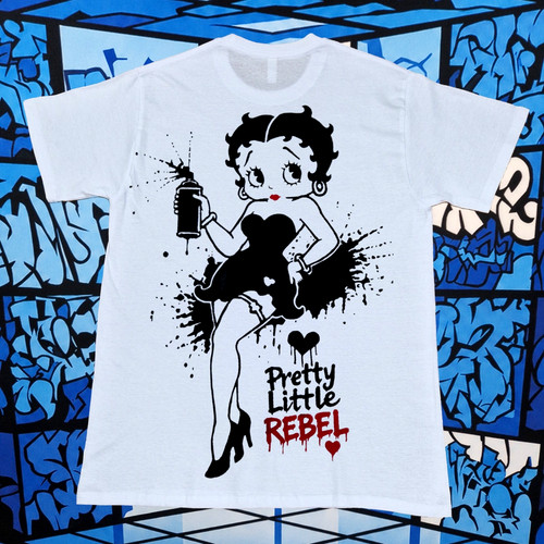 Hand painted betty boop - hand,