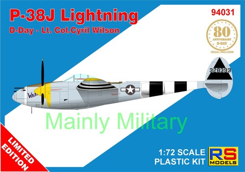 Models lockheed p 38j - rs,
