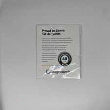 Stagecoach Pin Badge Proud To