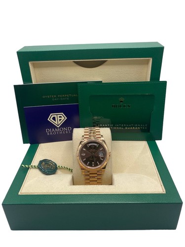 Rolex daydate 228235 - rolex, box