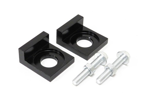 Black 15mm block alloy - black, pit