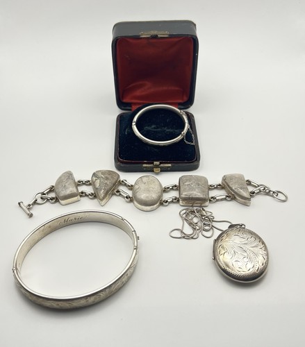Lot silver jewellery - silver,