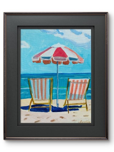 Neo expressive beach 9x12 - expressive,