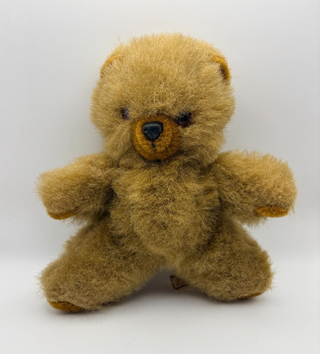 Vintage 1980 brown plush - vintage, 9''