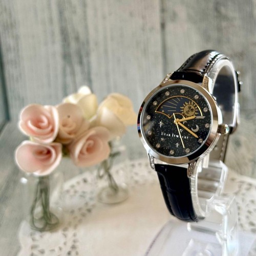 Star jewelry moon phase watch - moon,