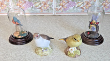 2 X COUNTRY ARTIST GLASS DOMED