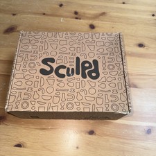 Sculpd Pottery Starter Kit Complete Air Dry Clay Beginner Set parts missing 