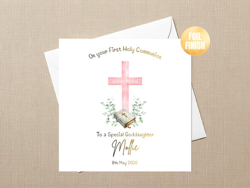 Personalised girls first - girls, holy
