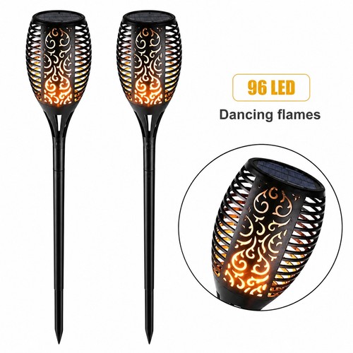 Solar led flame - solar, torch