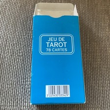 Vintage "Jeu de Tarot" Tarot Cards 78 Cards Plus Instruction notelet 
